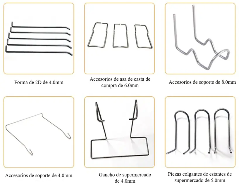 Accesorios formados de supermercado