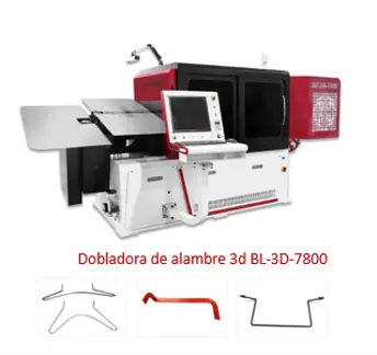 dobladora de alambre 3d